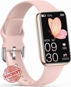Slim Fitness Tracker with Heart Rate