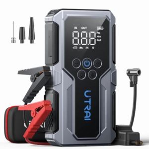 UTRAI Car Jump Starter with 150PSI Air Compressor/18W Fast Charging