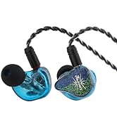 Linsoul SIMGOT EW200 10mm SCP Diaphragm Dynamic Driver In-Ear Earphones with All Metal Body, Deta...