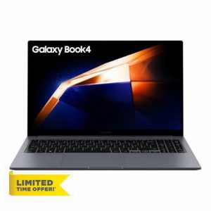 Samsung Galaxy Book4 Lightweight Laptop 15.6 Inch Intel Core 7 Processor 16GB Memory 512GB Storage Grey