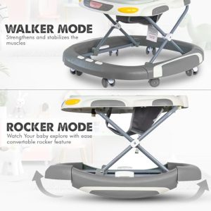 2-in-1 Baby Walker/Rocker for Boys and Girls