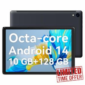 Hakaug Tablet 10.1 Inch Android 14 Octa-core with 10 GB+128GB Tablets