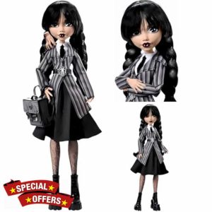 Monster Wednesday Doll and Accessories