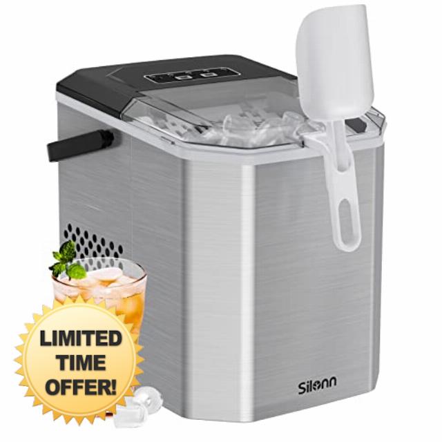Silonn Ice Maker Countertop