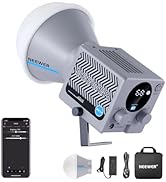 NEEWER CB200B 210W LED Video Light with 2.4G/APP Remote Control, All Metal Bi Color COB Continuou...