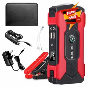 Car Jump Starter Power Pack (up to 6.0L Gas Or 4.0L Diesel)