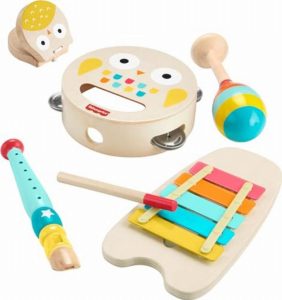 Fisher-Price Toddler Musical Gift Set with Animal Toy Instruments