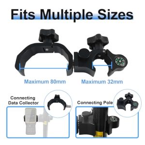 Aluminium Data Collector Cradle Bracket for Trimble TSC3 GPS Surveying Equipme