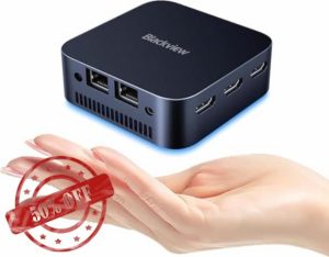 Blackview Mini PC Mini Computer MP80 Intel N5095