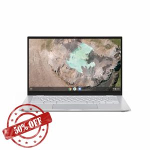 ASUS C425 14" Chromebook - Intel Core i5 8th Gen CPU - 8GB RAM - 32GB SSD - Chrome OS – Silver – Renewed