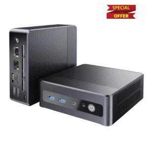 Insoluxia Mini PC 16GB LPDDR5 512GB M.2 SSD Alder Lake N100 Win11 Pro