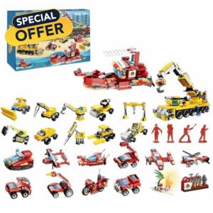 Lumitex Advent Calendar 2024 Car Toy Building Blocks