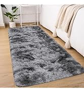 Sour Lemon Rugs Living Room 200x300cm, Grey Area Rugs for Bedroom, Washable Anti Slip Extra Large...