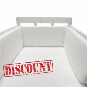 Cot Bumper Breathable Crib Bumper Breathable Mesh Cot Liner Crib Rail Cover Baby Crib Bumper Baby Boys Girls Nursery Breathable Crib Bedding Baby Bed Bumpe