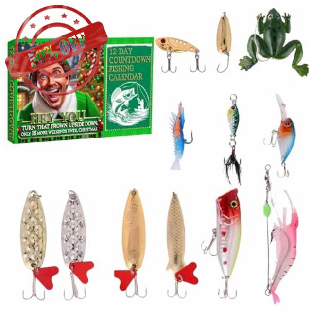Advent Calendar Fishing Christmas Countdown