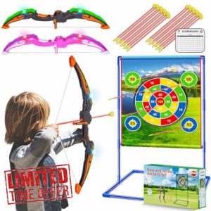 VATOS 2 Pack Bow and Arrow Toy