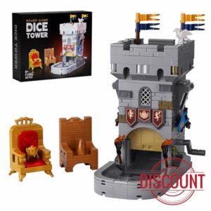 Millionspring DnD Dic Tower Building Kit Creative D&D Building Toy for DM's & Players