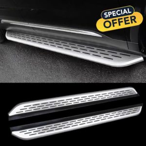 2pcs fit for SsangYong Korando 2019-2024 Side Step Running Board Aluminium Pedal (with Brackets)