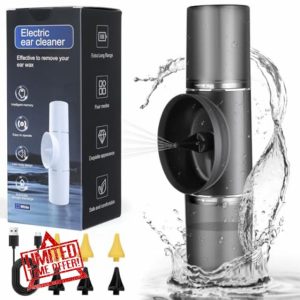 Aceshop Ear Wax Removal Tool Electric Ear Cleaner with Sewage System