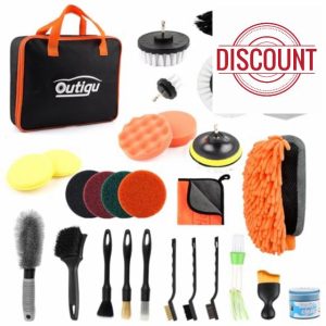 Outigu 28 PCS Car Cleaning Kit