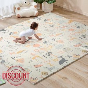 Sour Lemon 200x180cm Folding Wildlife Mat