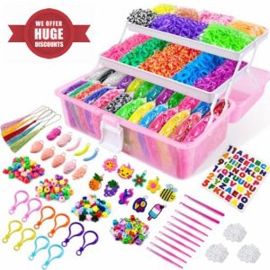 ROSHUKG 14500 Rubber Bands Bracelet Kit
