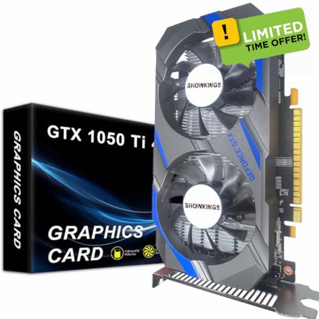 SHOWKINGS GeForce GTX 1050 Ti Graphics Card