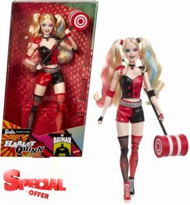 Barbie Signature Harley Quinn Collector Doll with Posable Body