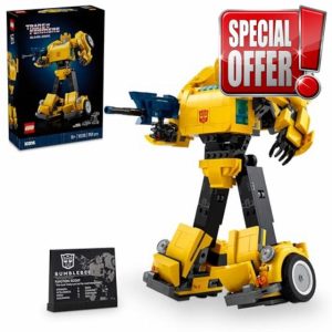 LEGO Icons Transformers Bumblebee Action Figure Building Set