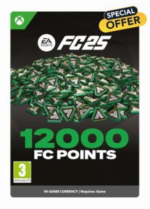 EA SPORTS FC 25 12000 Ultimate Team Points | Xbox One/Series X|S - Download Code