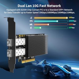 GiGaPlus 10GB PCI-E Network Card Adapter