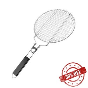 Round Portable BBQ Grill Basket