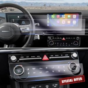 GAFAT [Facelift 2025] New Hyunda-i Tucson NX4 2025 2026 12.3" Navigation + Air Conditioning Protective Film