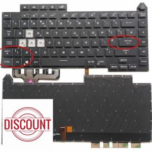 UK RGB Backlit Keyboard for ASUS ROG Strix G513 G15 G513Q G513QM G513QY G513RC G513RM G513RW G513QR G513QE G513IM G513IE G513IC