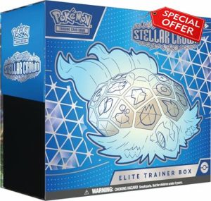 Pokémon TCG: Scarlet & Violet—Stellar Crown Elite Trainer Box (1 Full-Art Promo Card