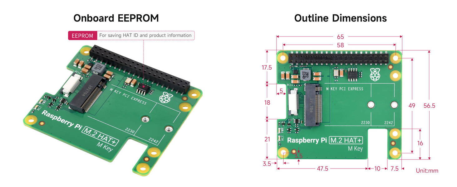 Raspberry Pi M.2 HAT+ A