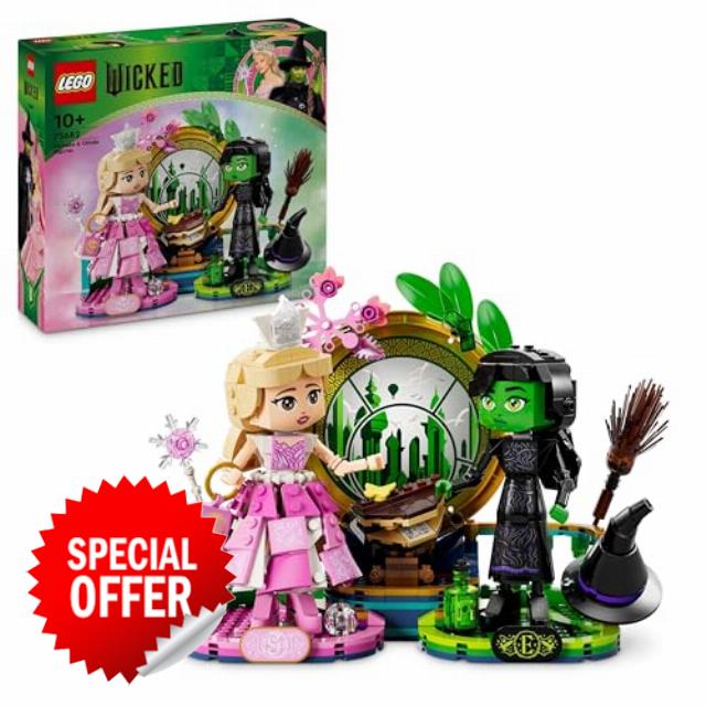 LEGO Wicked Elphaba & Glinda Figures