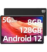 SGIN 10.1 Inch Tablet Android 12, 8GB RAM 128GB ROM(TF 512GB), Octa Core Processor 2.0 GHz Tablet...