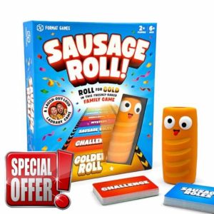 Sausage Roll: Ladbaby's Hilarious Family Party Game | Fun for All Ages | Individual or Team Competition & Silly Challenges | Easy Setup & Quick Play