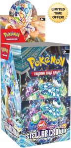 Pokémon TCG: Scarlet & Violet—Stellar Crown Booster Bundle (18 Booster Packs)