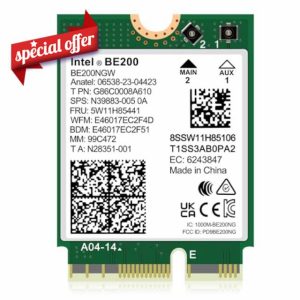 WiFi 7 Wireless Card Intel BE200NGW