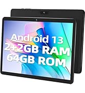 SGIN Tablet 10.1 Inch Android 12 Tablet PC 8GB RAM 128GB Storage, 800x1280 IPS Display, Octa-core...