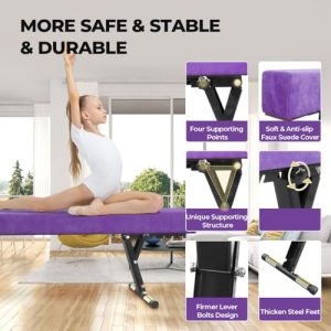 8ft High and Low Floor Balance Beam