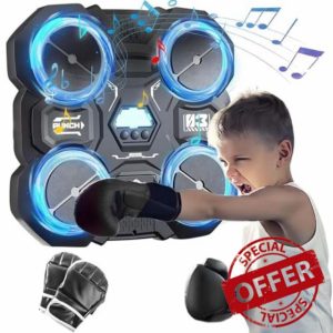 Music Boxing Machine With Boxing Gloves