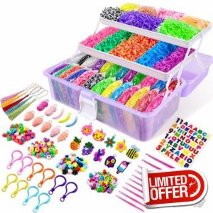 ROSHUKG 14500 Rubber Bands Bracelet Kit