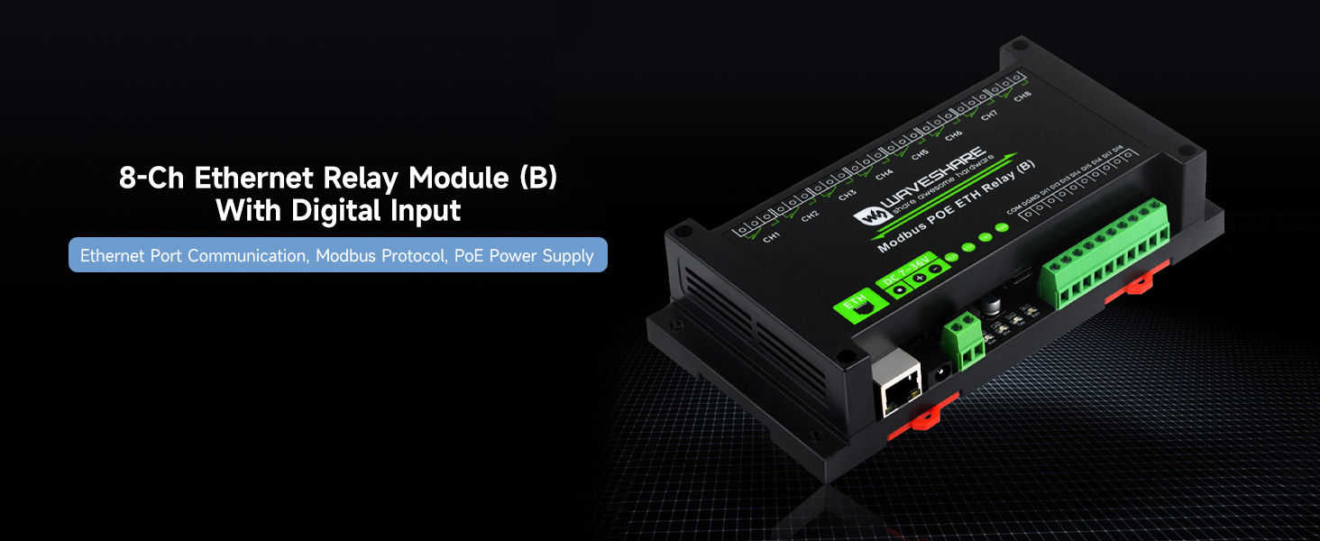 Modbus POE ETH Relay (B)