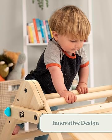active tots montessori pikler style wooden toys for toddlers