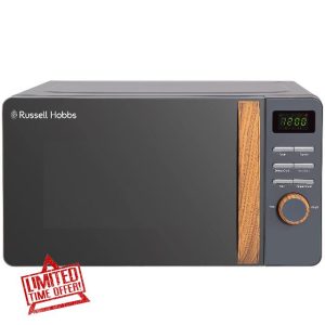 Russell Hobbs RHMD714G 17 L 700 W Scandi Grey Digital Microwave with 5 Power Levels