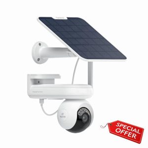 Reolink 4K Security Camera Outdoor Wireless Altas PT Ultra+Solar Panel