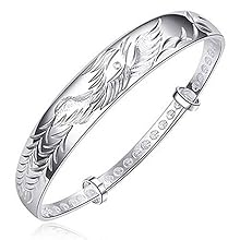 Vintage Phoenix Silver Bracelet